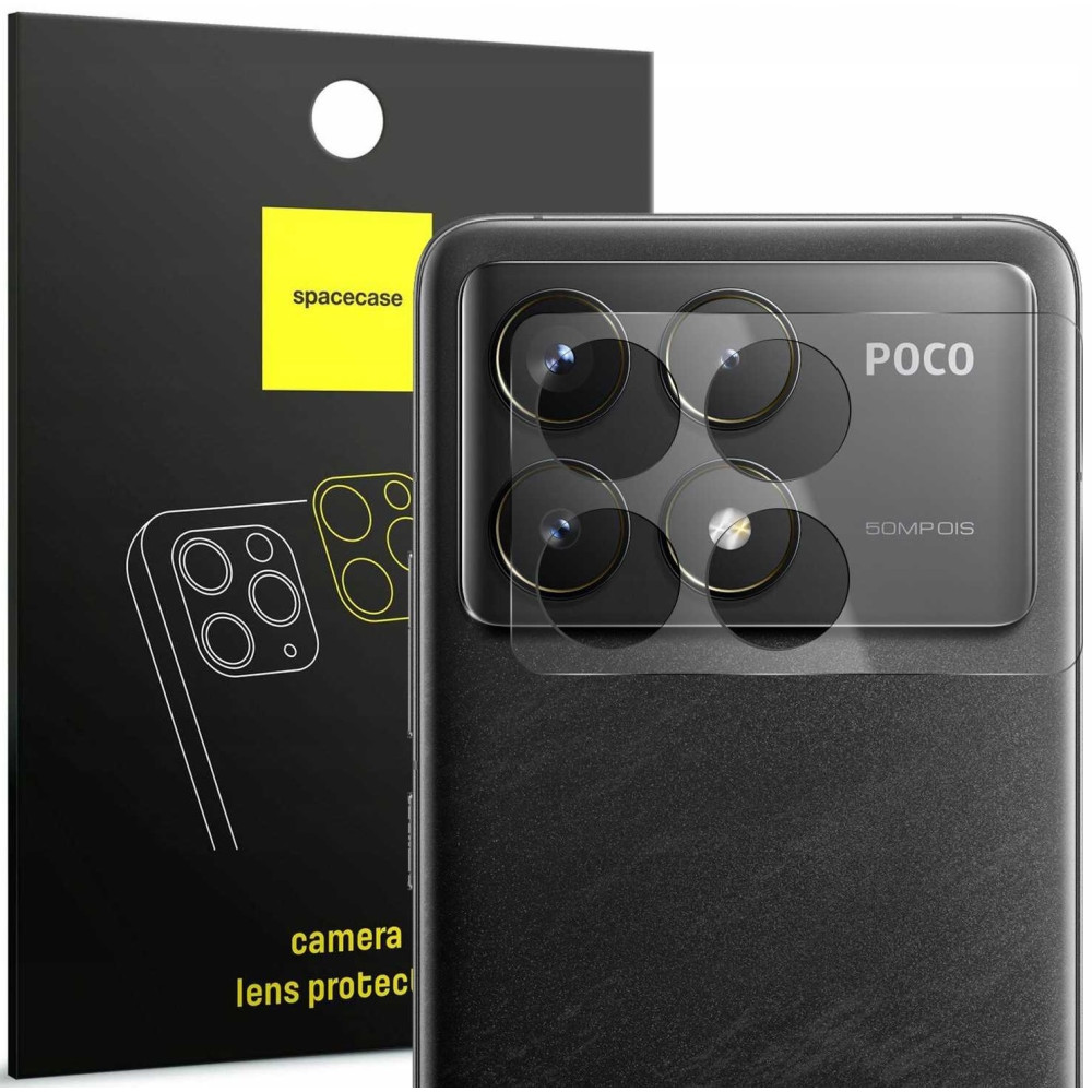 Αντιχαρακτικό Προστατευτικό Γυαλί για Φακό Κάμερας - Xiaomi Poco F6 Pro - Spacecase Camera Glass Lens Protector - Transparent (5905719110284)