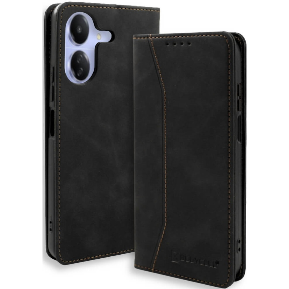 Bodycell Θήκη - Πορτοφόλι Xiaomi Redmi 13C 4G / Poco C65 - Black (5206015074615)