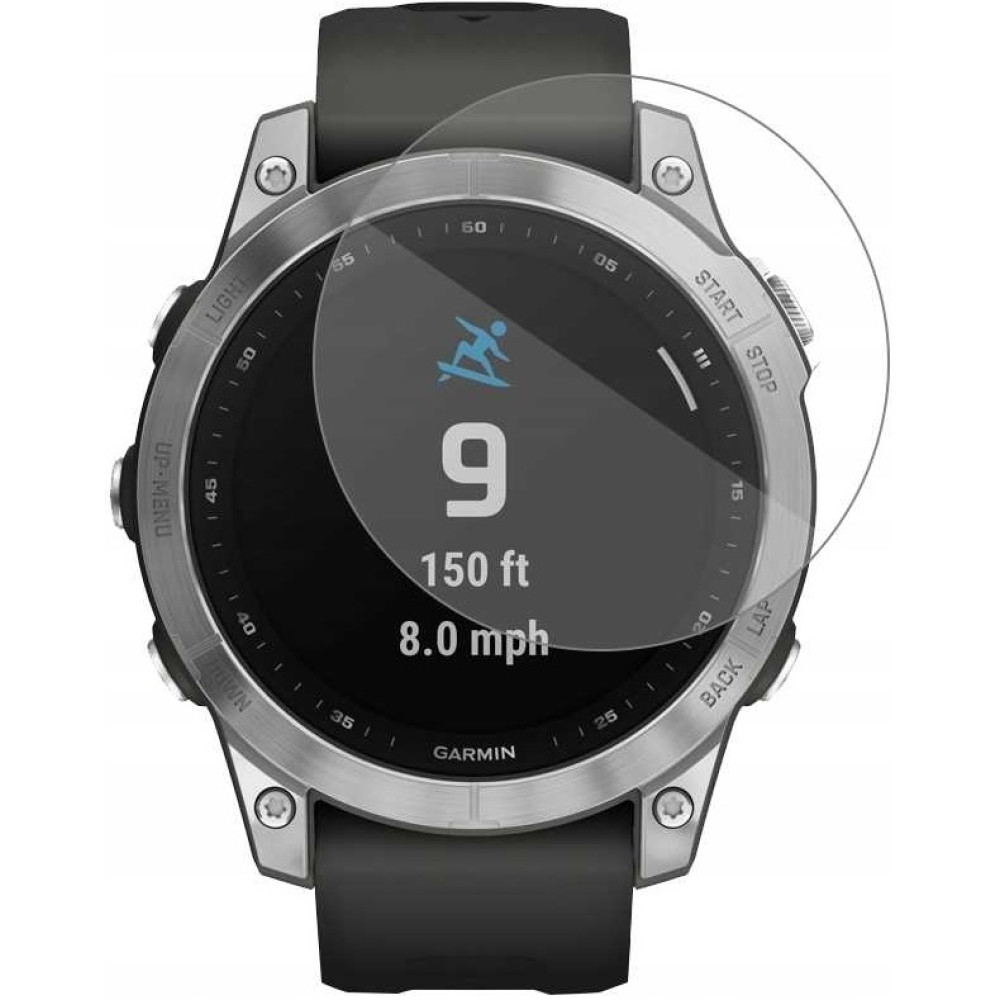 Spacecase Smartwatch Tempered Glass 2.5D - Αντιχαρακτικό Γυαλί Προστασίας Οθόνης Garmin Fenix 7 / 7 Solar - Clear (5905719015244)