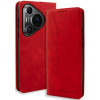 Θήκη Πορτοφόλι - Huawei Pura 70 Pro / Pura 70 Pro Plus - Bodycell Book Case - Red (5206015075155)
