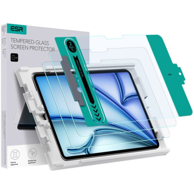 ESR Tempered Glass - Αντιχαρακτικό Προστατευτικό Γυαλί Οθόνης Apple iPad Air 7 2025 11" / Air 6 2024 11" - 2 Τεμάχια - Clear (4894240195765)