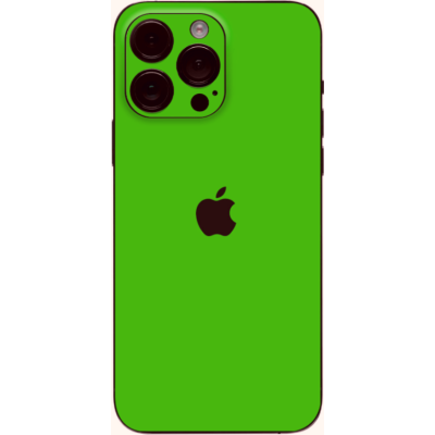 Αυτοκόλλητο Skin Προστασίας Πλάτης - Apple iPhone 15 Pro Max - Gams Premium Vinyl Skin Back Plate - Green Matte (GAMS-VNL-SKIN-GM-001-074)