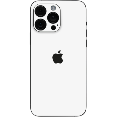 Αυτοκόλλητο Skin Προστασίας Πλάτης - Apple iPhone 15 Pro Max - Gams Premium Vinyl Skin Back Plate - White Matte (GAMS-VNL-SKIN-WM-001-074)