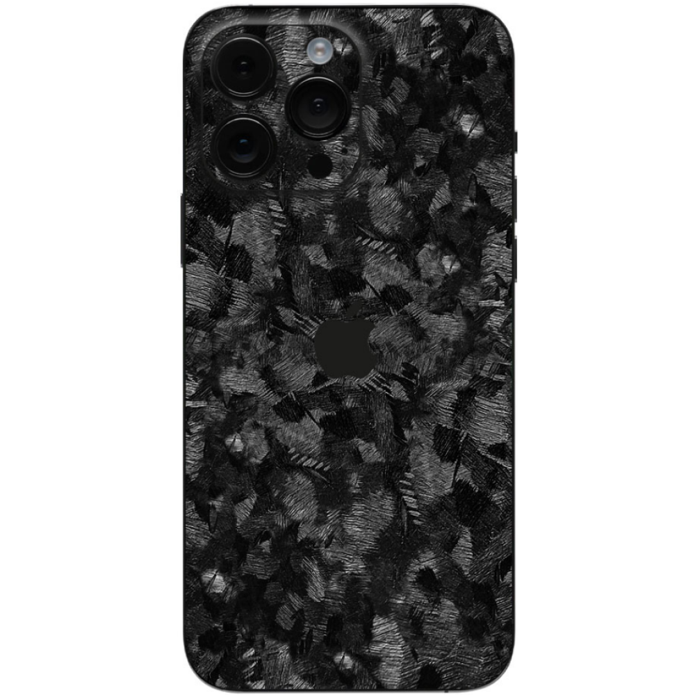 Αυτοκόλλητο Skin Προστασίας Πλάτης - Apple iPhone 15 Pro - Gams Premium Vinyl Skin Back Plate - Forged Carbon (GAMS-VNL-SKIN-FC-001-076)