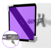 Buddi Lock Series Tablet Holder Wall Mount with Theft Protection - Universal Αντικλεπτική Βιδωτή Βάση Τοίχου για Στήριξη Tablet 9" - 14" - Silver - 5 Έτη Εγγύηση (8719246450679)