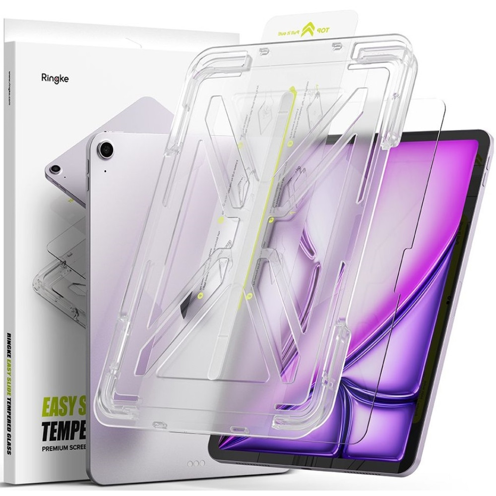 Ringke Easy Slide Tempered Glass - Αντιχαρακτικό Γυαλί Προστασίας Οθόνης - Apple iPad Air 7 2025 11" / iPad Air 6 2024 11" - Clear (8809961786372)