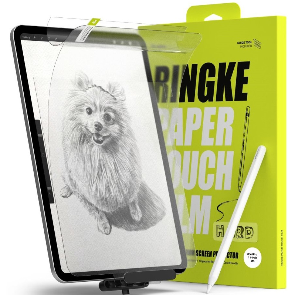 Μεμβράνη Προστασίας Οθόνης - Apple iPad Pro 11" 2025 / 2024 - Ringke Paper Touch Film Hard - 2 Τεμάχια - Clear (8809961786556)