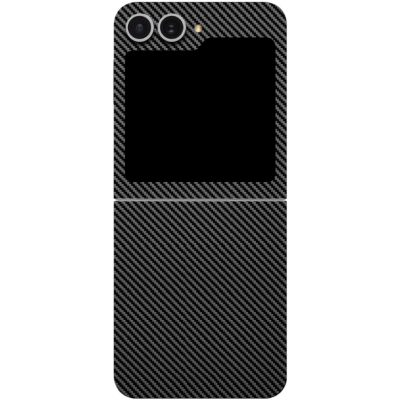 Αυτοκόλλητο Skin Προστασίας Πλάτης - Samsung Galaxy Z Flip6 - Gams Premium Vinyl Skin Back Plate - Carbon Fiber Black (GAMS-VNL-SKIN-CFB-002-211)