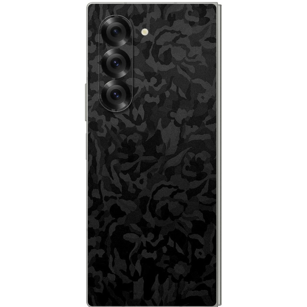 Αυτοκόλλητο Skin Προστασίας Πλάτης - Samsung Galaxy Z Fold6 - Gams Premium Vinyl Skin Back Plate - Camo Black (GAMS-VNL-SKIN-CB-002-210)