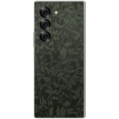 Αυτοκόλλητο Skin Προστασίας Πλάτης - Samsung Galaxy Z Fold6 - Gams Premium Vinyl Skin Back Plate - Camo Green (GAMS-VNL-SKIN-CG-002-210)