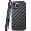 Nekit Fiber - Σκληρή MagSafe Θήκη Aramid Fiber - Apple iPhone 14 - 1mm - 1500D Kevlar - Black (8719246451942)