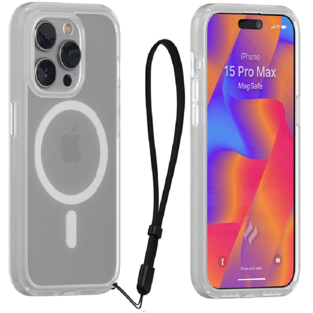 Θήκη Apple iPhone 15 Pro Max - Catalyst Influence Ανθεκτική με MagSafe - Clear (CATDMSPH15CLRLP)