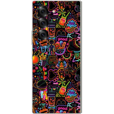 Αυτοκόλλητο Skin Προστασίας Πλάτης - Samsung Galaxy Z Fold6 - Gams Premium Vinyl Skin Back Plate - 3D Neon (GAMS-VNL-SKIN-3DN-002-210)