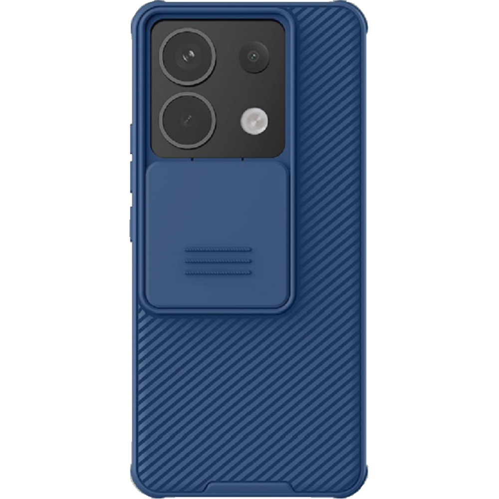 Σκληρή Θήκη με Κάλυμμα για την Κάμερα - Xiaomi Redmi Note 13 Pro 5G / Poco X6 - Nillkin CamShield Pro - Blue (6902048271937)
