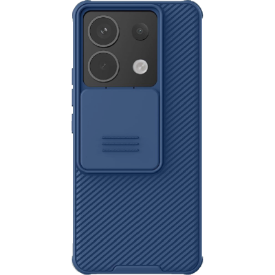 Σκληρή Θήκη με Κάλυμμα για την Κάμερα - Xiaomi Redmi Note 13 Pro 5G / Poco X6 - Nillkin CamShield Pro - Blue (6902048271937)