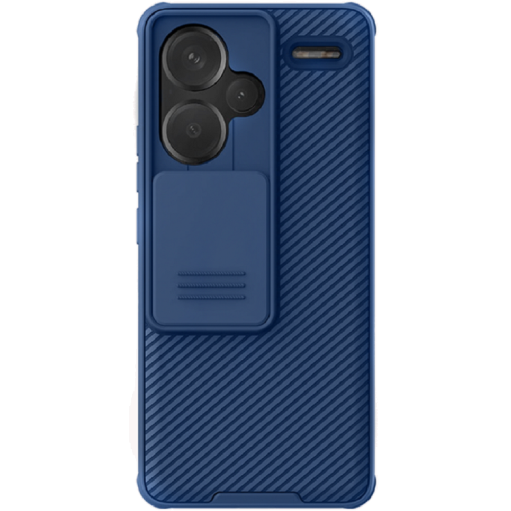 Σκληρή Θήκη με Κάλυμμα για την Κάμερα - Xiaomi Redmi Note 13 Pro Plus - Nillkin CamShield Pro - Blue (6902048271982)