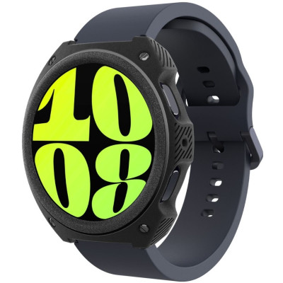 Caseology Vault Ανθεκτική Θήκη Σιλικόνης - Samsung Galaxy Watch 7 44mm - Matte Black (ACS08340)