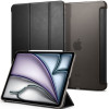 Flip Θήκη με Υποδοχή Apple Pencil - Apple iPad Air 13" 2025 / 2024 - Spigen Smart Fold - Black (ACS07676)