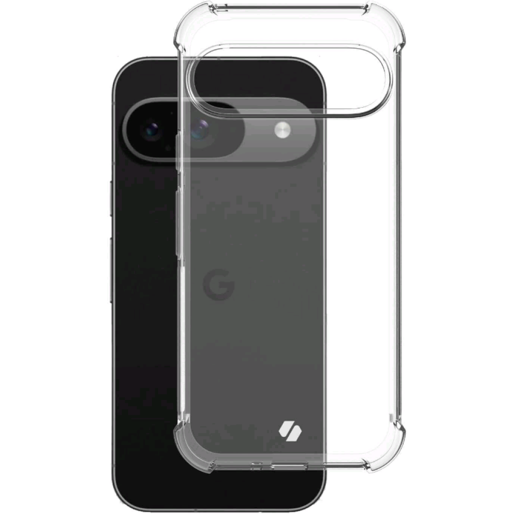 Διάφανη Θήκη Σιλικόνης - Google Pixel 9 / 9 Pro - Spacecase Anti-Shock - 1mm - Clear (5905719111182)