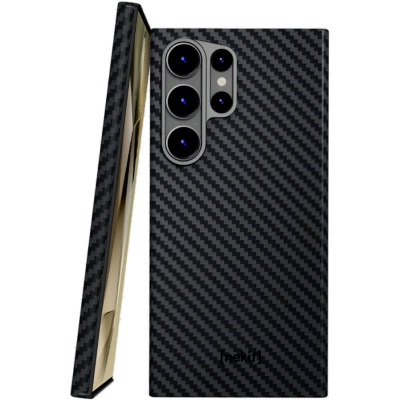 Σκληρή MagSafe Θήκη Aramid Fiber - Samsung Galaxy S24 Ultra - Nekit Fiber - 1mm - 1500D Kevlar - Black (8719246451959)