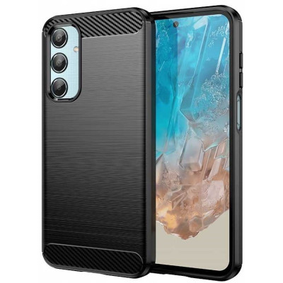 Θήκη Σιλικόνης - Samsung Galaxy M35 - Spacecase Carbon - Black (5905719110901)