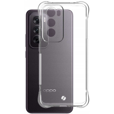 Διάφανη Θήκη Σιλικόνης - Oppo Reno12 - Spacecase Anti-Shock - 1mm - Clear (5905719110697)