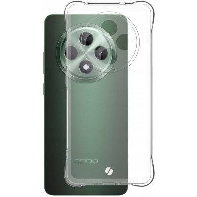 Διάφανη Θήκη Σιλικόνης - Oppo Reno12 F 5G / 12 F 4G / 12 FS 5G / 12 FS 4G - Spacecase Anti-Shock - 1mm - Clear (5905719111076)