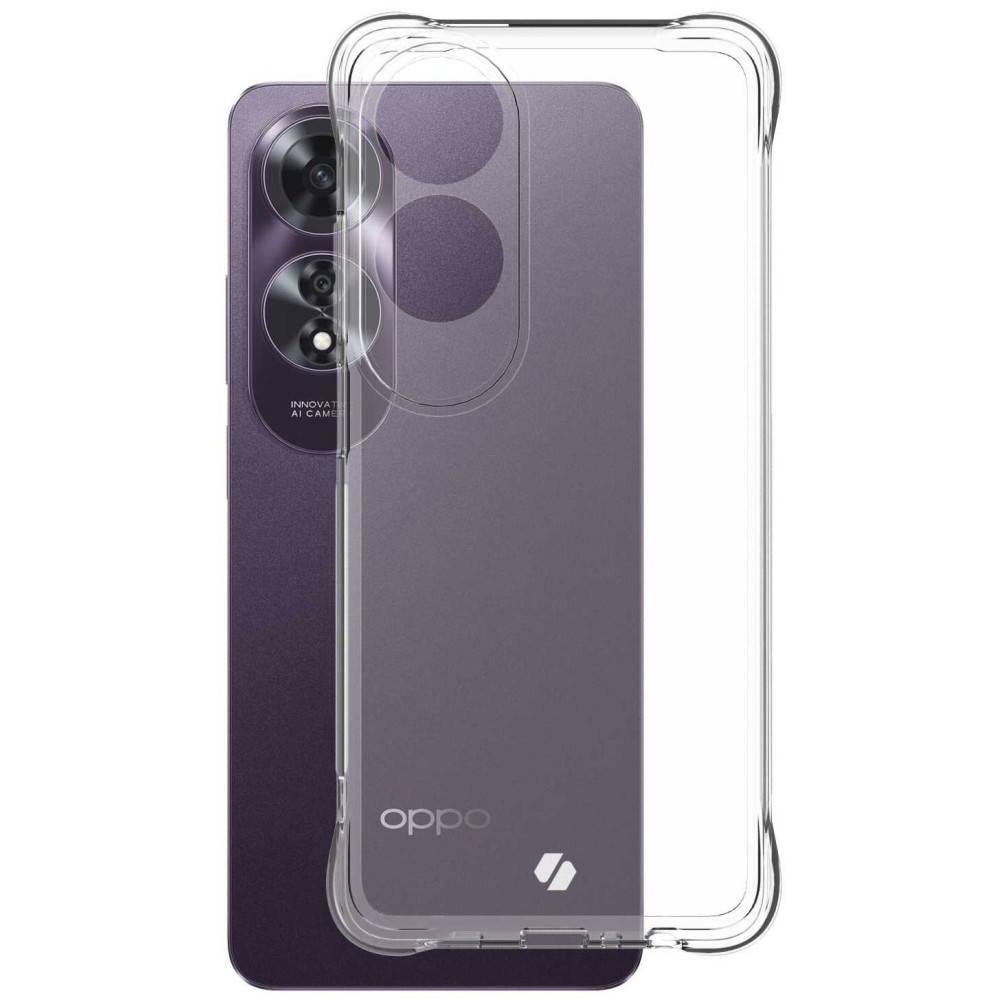 Διάφανη Θήκη Σιλικόνης - Oppo A60 - Spacecase Anti-Shock - 1mm - Clear (5905719110710)