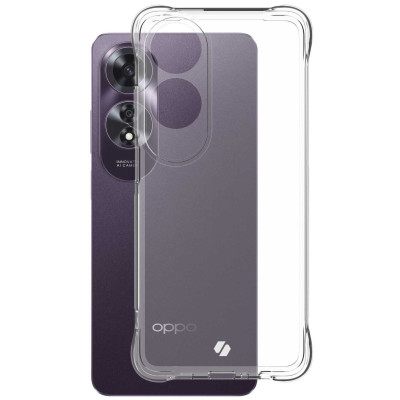 Διάφανη Θήκη Σιλικόνης - Oppo A60 - Spacecase Anti-Shock - 1mm - Clear (5905719110710)