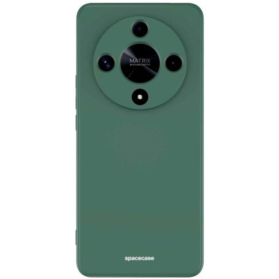Θήκη Σιλικόνης - Honor Magic6 Lite - Spacecase Silicone Case - Dark Green (5905719110611)