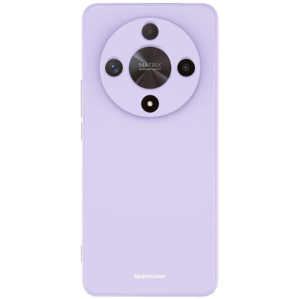Θήκη Σιλικόνης - Honor Magic6 Lite - Spacecase Silicone Case - Light Purple (5905719110628)