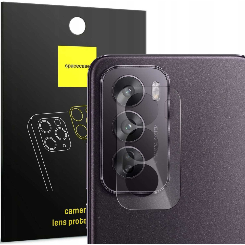 Αντιχαρακτικό Προστατευτικό Γυαλί για Φακό Κάμερας - Oppo Reno12 / 12 Pro - Spacecase Camera Glass Lens Protector - Transparent (5905719111045)