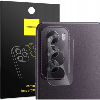 Αντιχαρακτικό Προστατευτικό Γυαλί για Φακό Κάμερας - Oppo Reno12 / 12 Pro - Spacecase Camera Glass Lens Protector - Transparent (5905719111045)