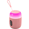 Egoboo X Maui and Sons BT Led Speaker Pulse - Ασύρματο Φορητό Ηχείο Bluetooth με Φωτισμό RGB - Pink (MUS2PNK)