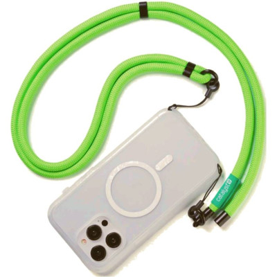 Catalyst Crossbody Shoulder Strap - Αποσπώμενο Ανθεκτικό Λουράκι Λαιμού για Αδιάβροχες & Ανθεκτικές Θήκες Κινητών Catalyst - 8mm - Neon Green (4897041803877)
