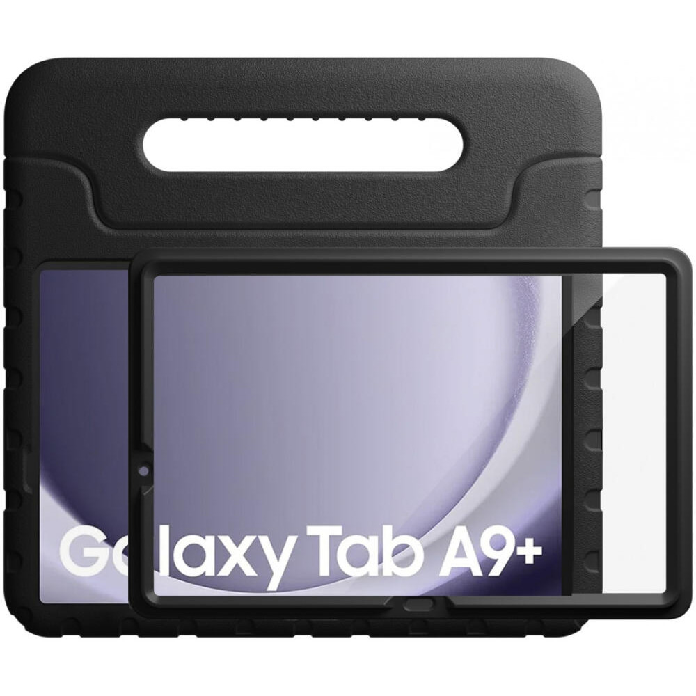 HappyCase Candy Plus - Full Body Ανθεκτική Θήκη για Παιδιά - Samsung Galaxy Tab A11 Plus / A9 Plus 11" - Black (8719246442780)