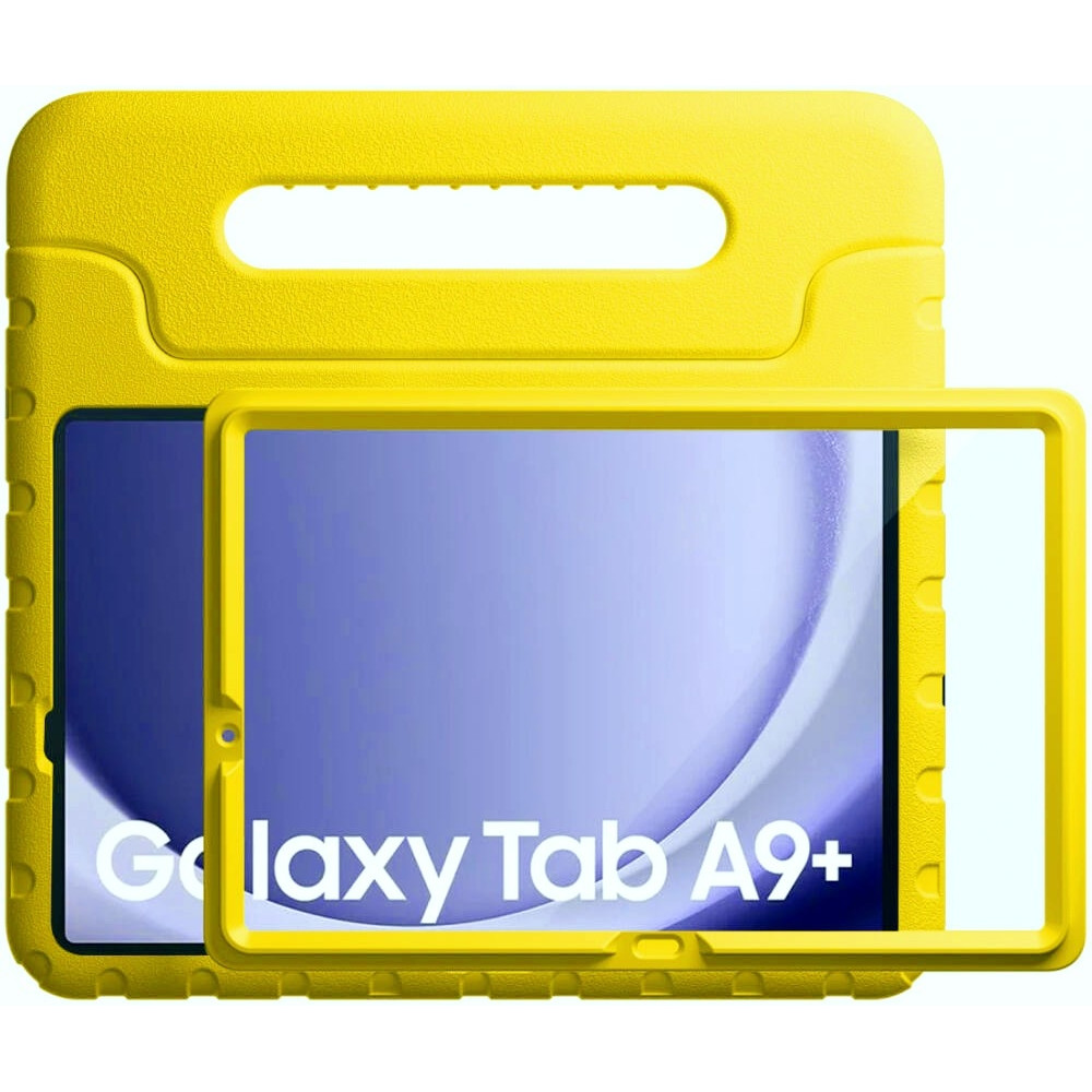 HappyCase Candy Plus - Full Body Ανθεκτική Θήκη για Παιδιά - Samsung Galaxy Tab A11 Plus / A9 Plus 11" - Yellow (8719246442728)