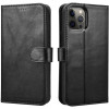 iCarer Crazy Horse Real Leather Detachable 2 in 1 Wallet - Δερμάτινη Θήκη / Πορτοφόλι με RFID - Apple iPhone 12 Pro Max - Black (WMI1208-BK)