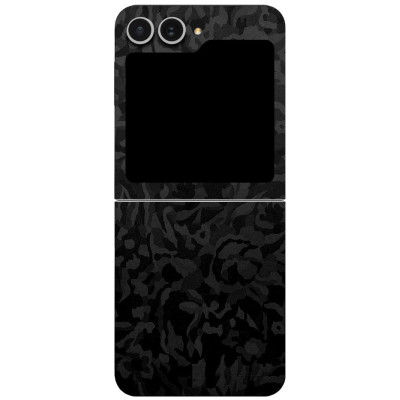 Αυτοκόλλητο Skin Προστασίας Πλάτης - Samsung Galaxy Z Flip6 - Gams Premium Vinyl Skin Back Plate - Camo Black (GAMS-VNL-SKIN-CB-002-211)