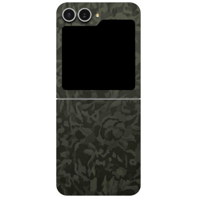 Αυτοκόλλητο Skin Προστασίας Πλάτης - Samsung Galaxy Z Flip6 - Gams Premium Vinyl Skin Back Plate - Camo Green (GAMS-VNL-SKIN-CG-002-211)