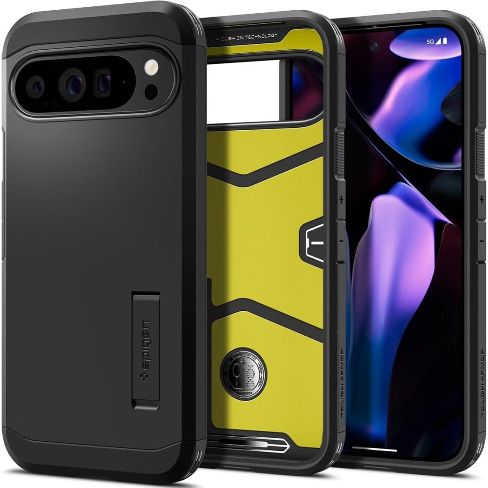 Ανθεκτική Σκληρή Θήκη - Google Pixel 9 Pro XL - Spigen Tough Armor - Black (ACS07726)