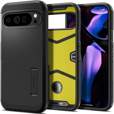 Ανθεκτική Σκληρή Θήκη - Google Pixel 9 Pro XL - Spigen Tough Armor - Black (ACS07726)