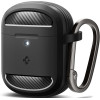 Spigen Rugged Armor - Θήκη Google Pixel Buds Pro / Pro 2 - Matte Black (ACS07604)