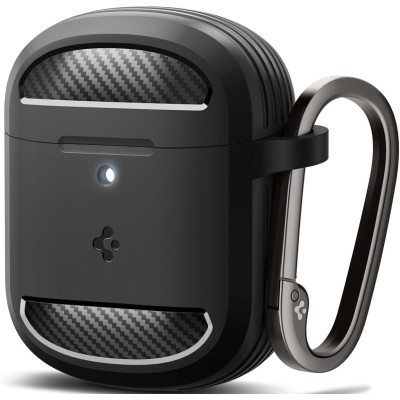 Spigen Rugged Armor - Θήκη Google Pixel Buds Pro / Pro 2 - Matte Black (ACS07604)