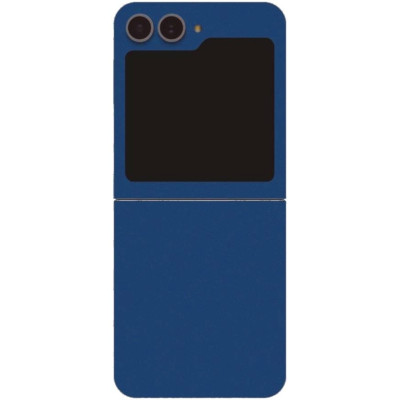 Αυτοκόλλητο Skin Προστασίας Πλάτης - Samsung Galaxy Z Flip6 - Gams Premium Vinyl Skin Back Plate - Blue Satin Matte (GAMS-VNL-SKIN-BSM-002-211)