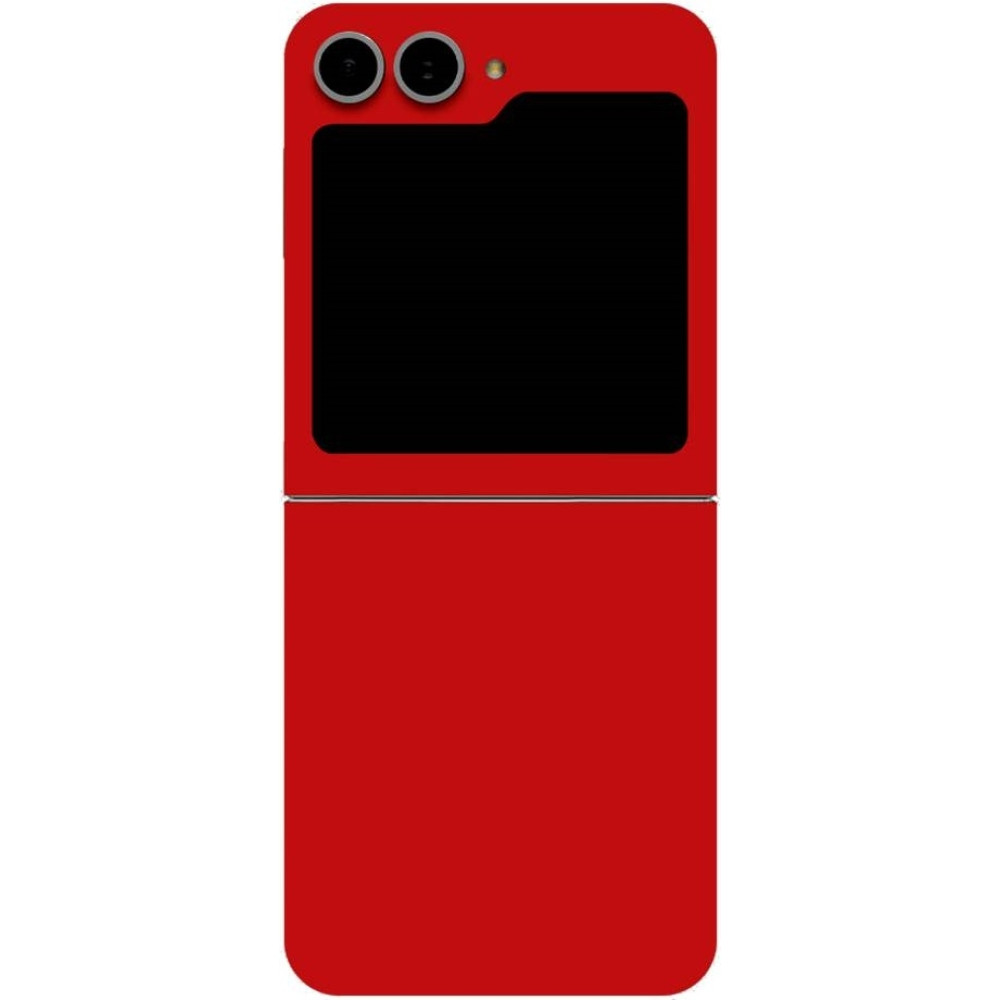 Αυτοκόλλητο Skin Προστασίας Πλάτης - Samsung Galaxy Z Flip6 - Gams Premium Vinyl Skin Back Plate - Red Matte (GAMS-VNL-SKIN-RM-002-211)