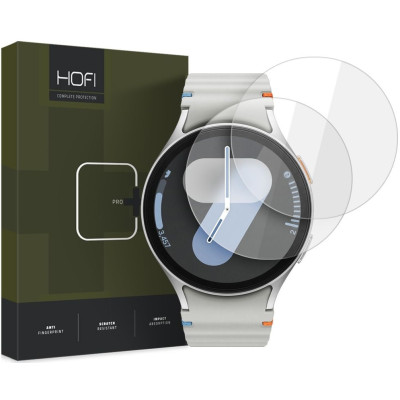 Hofi Premium Pro+ Tempered Glass - Αντιχαρακτικό Γυαλί Οθόνης - Samsung Galaxy Watch 7 / 6 / 5 / 4 44mm - 2 Τεμάχια - Clear (5906302312610)