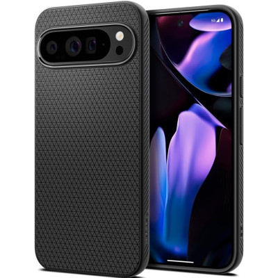Θήκη Σιλικόνης - Google Pixel 9 Pro XL - Spigen Liquid Air - Matte Black (ACS07716)