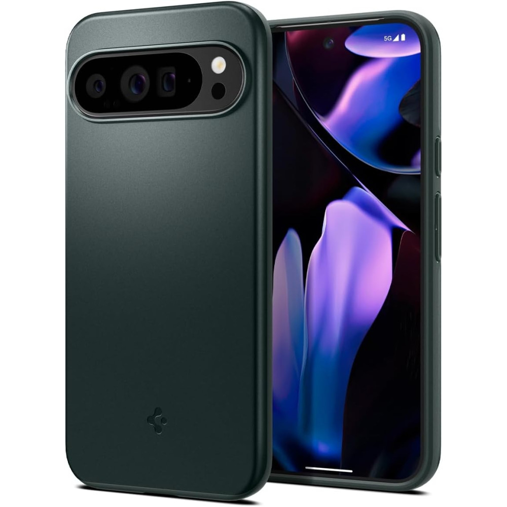 Θήκη - Google Pixel 9 Pro XL - Spigen Thin Fit - Abyss Green (ACS07733)