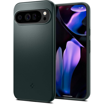 Θήκη - Google Pixel 9 Pro XL - Spigen Thin Fit - Abyss Green (ACS07733)